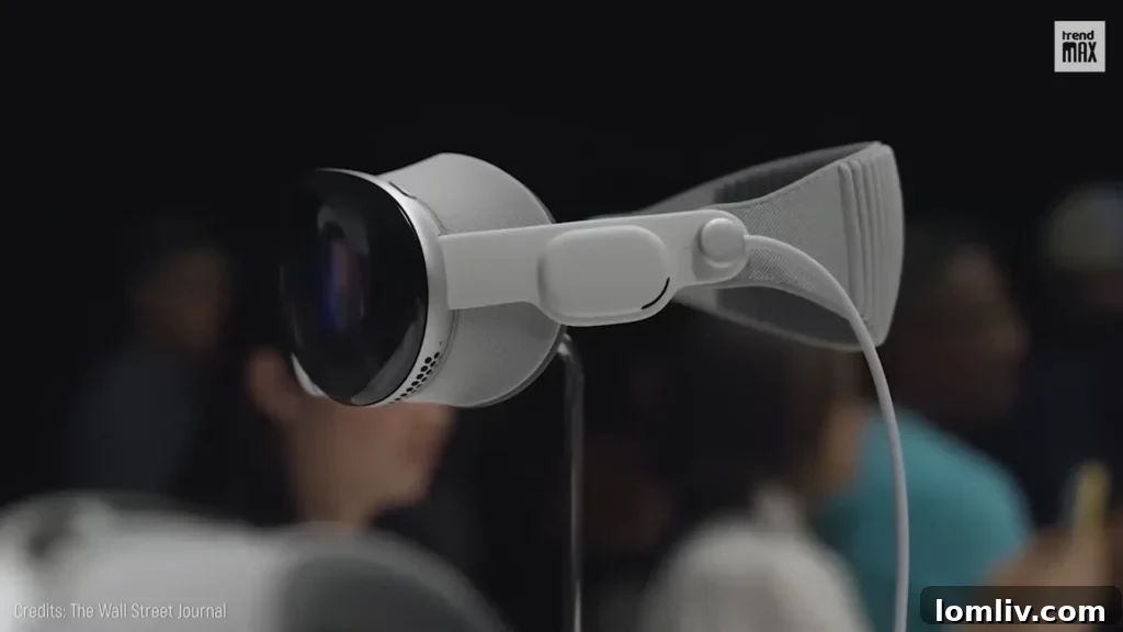 62 Lucrative Products Dominating 2024 Sales 50 A modern VR headset with controllers on a clean background