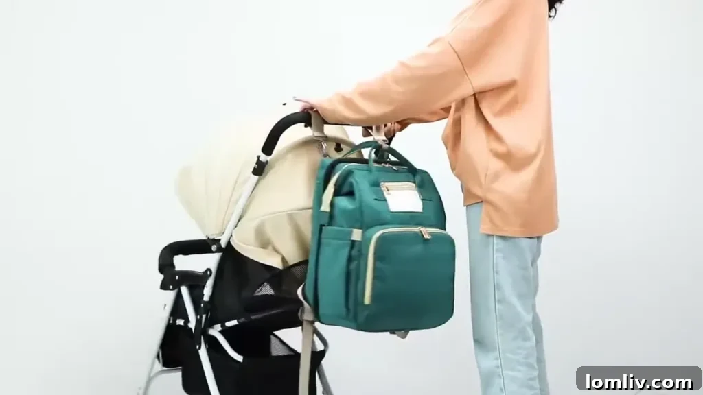62 Lucrative Products Dominating 2024 Sales 55 A fashionable and practical diaper bag styled like a modern backpack