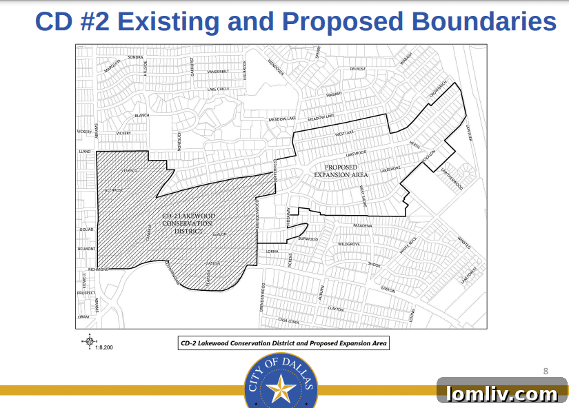 Lakewood Conservation Draft Ordinance Revealed: Public Meetings Slated for February 3 Map showing the proposed expansion area for the Lakewood Conservation District.
