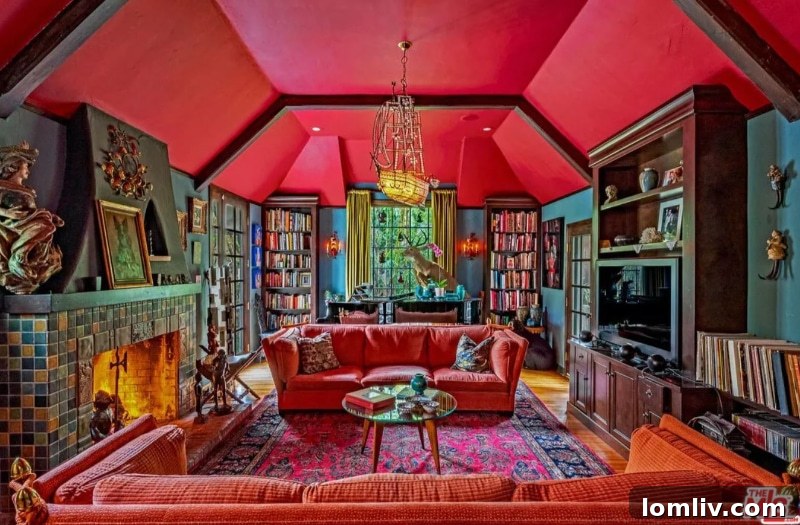 Opera-inspired Los Angeles Home with Unique Bugs Bunny Influence