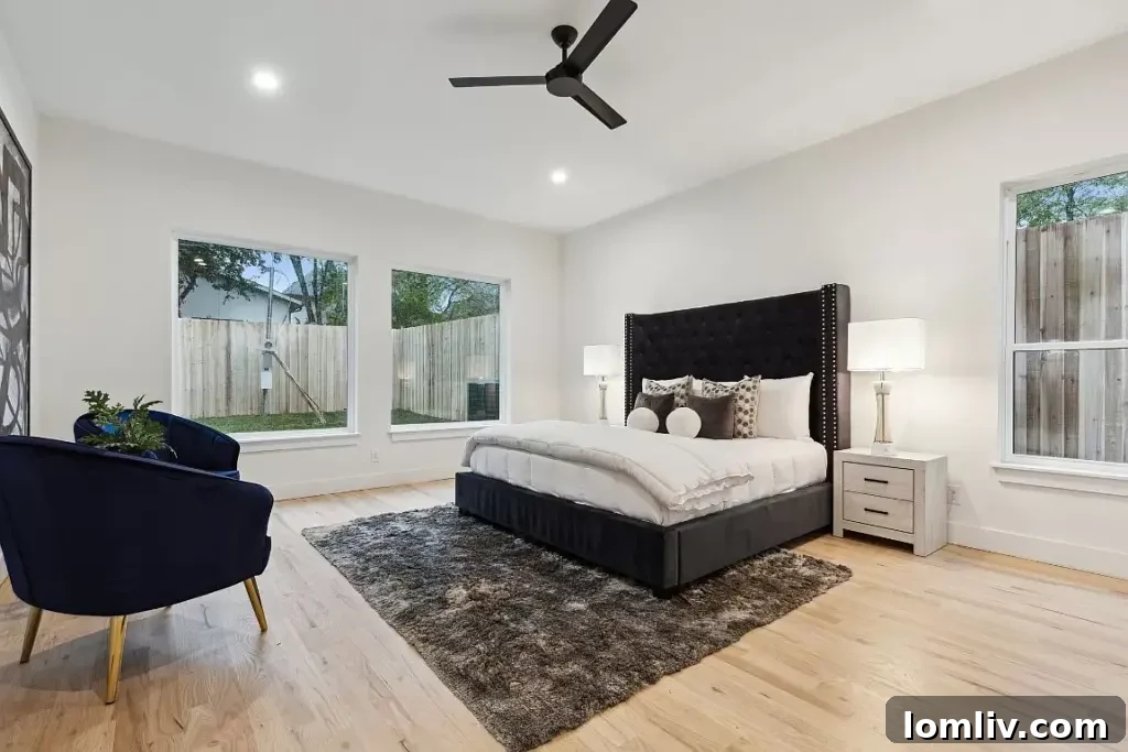 Dallas Designer Adriana Meyer Unveils Her Fabulous New Masterpiece 7 Gourmet kitchen with a large island, oak cabinets, and high-end appliances