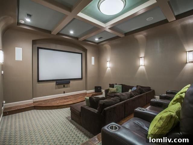 Bright and airy secondary living area or lounge space