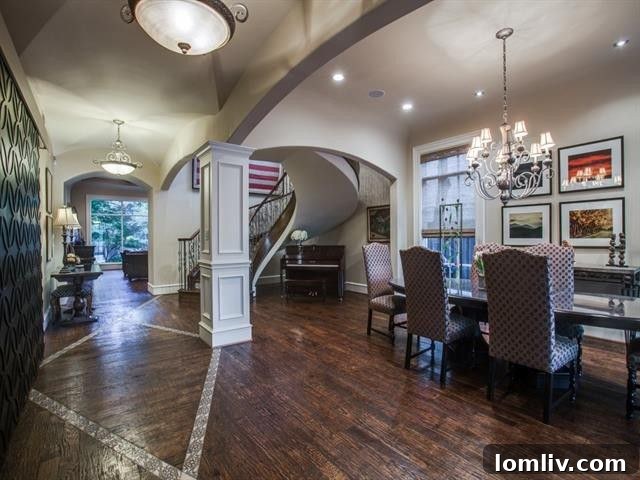 Elegant living area with custom wood ceiling and fireplace