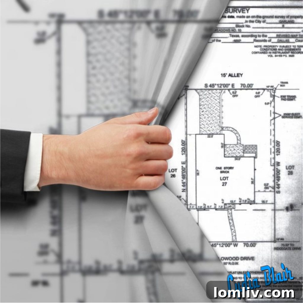 Close-up of a real estate contract highlighting the survey section, emphasizing seller obligations.