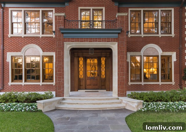 Control room in basement of luxury home