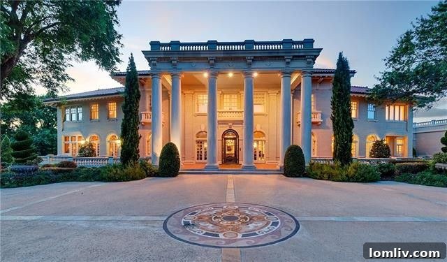 The Baldridge House: A Historic Fort Worth Georgian Mansion