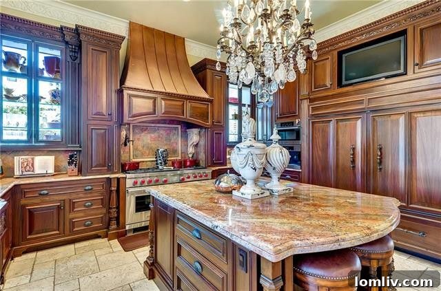 Elegant informal dining area in The Baldridge House kitchen