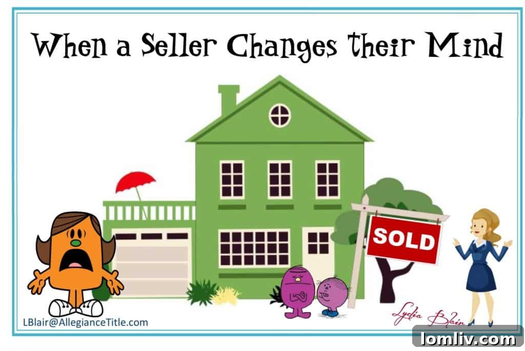 Seller backs out of home sale