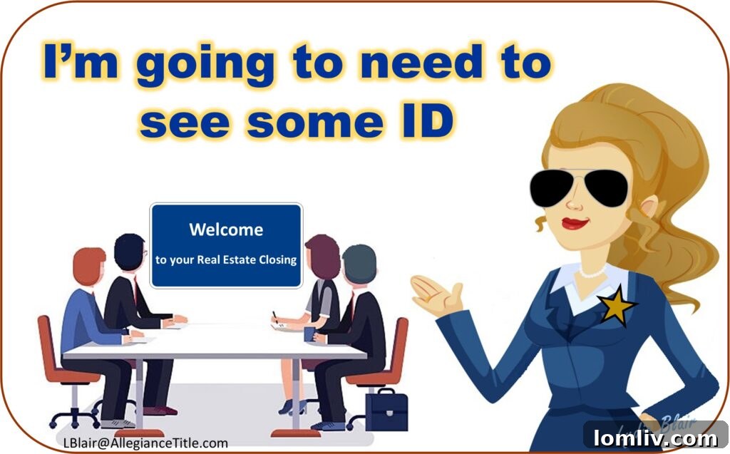 Beyond the ID: What Defines You 2 Identification documents laid out on a table next to a pen and papers, symbolizing the critical need for proper ID in real estate transactions.