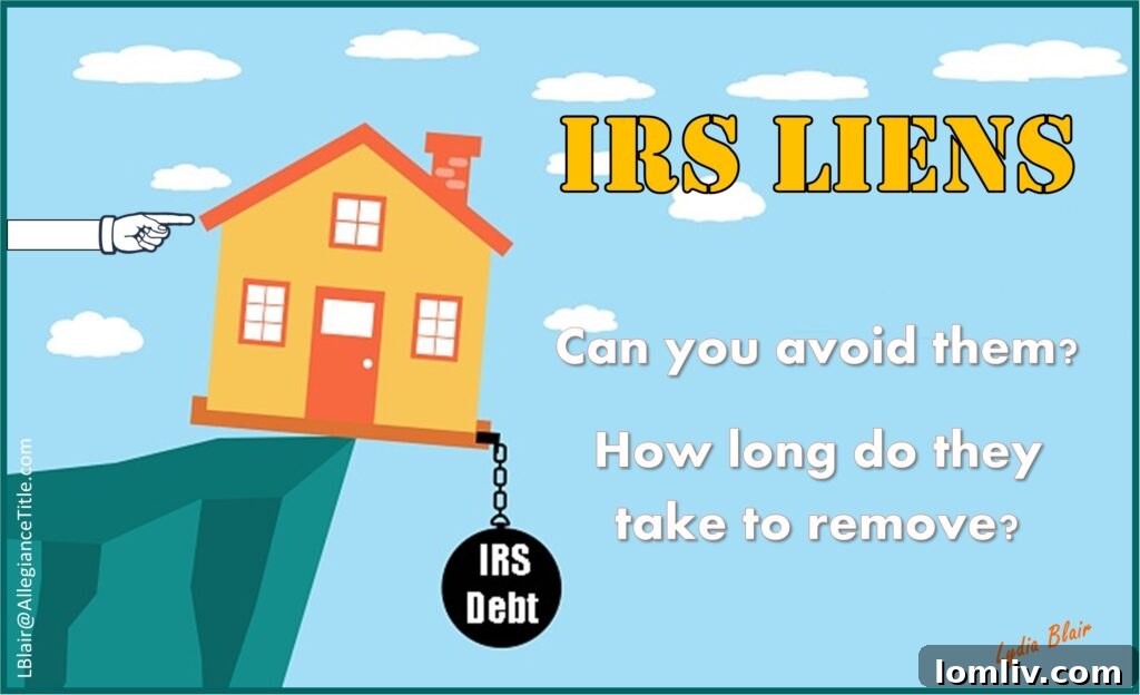 IRS Tax Lien on a property