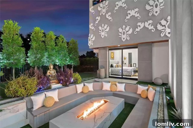 The Tron House: Outdoor Entertainment