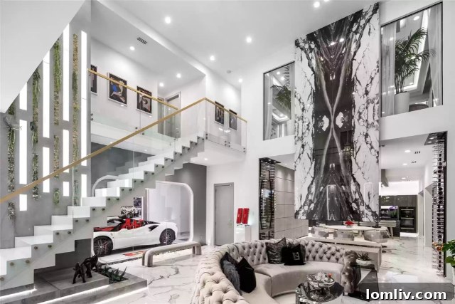 The Tron House: Interior Design