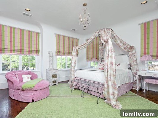 Troy Aikman Trades Highland Home for Tatum-Brown Masterpiece on Normandy 14 3801 Normandy Girl's Room