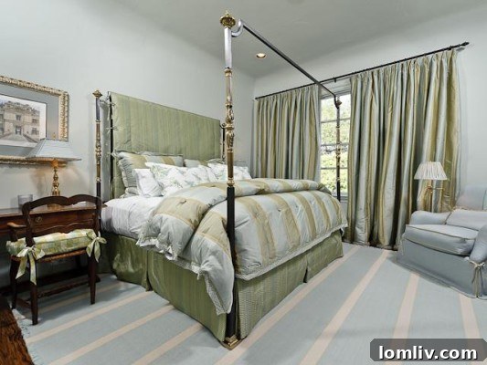 Troy Aikman Trades Highland Home for Tatum-Brown Masterpiece on Normandy 16 3801 Normandy Guest Room 2