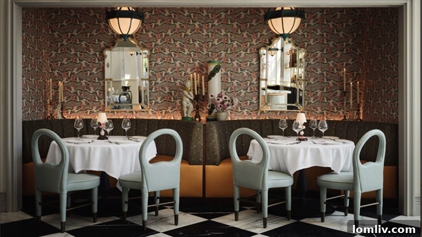 Mister Charles restaurant interior