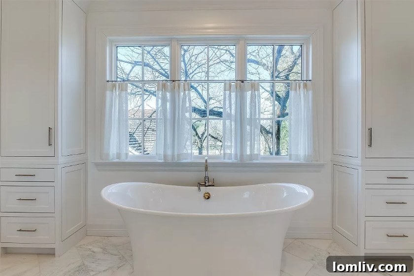 Luxury Primary Bathroom with Dual Vanities