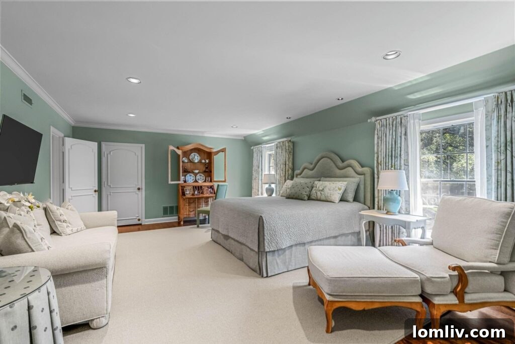 Additional Upstairs Bedroom with Natural Light