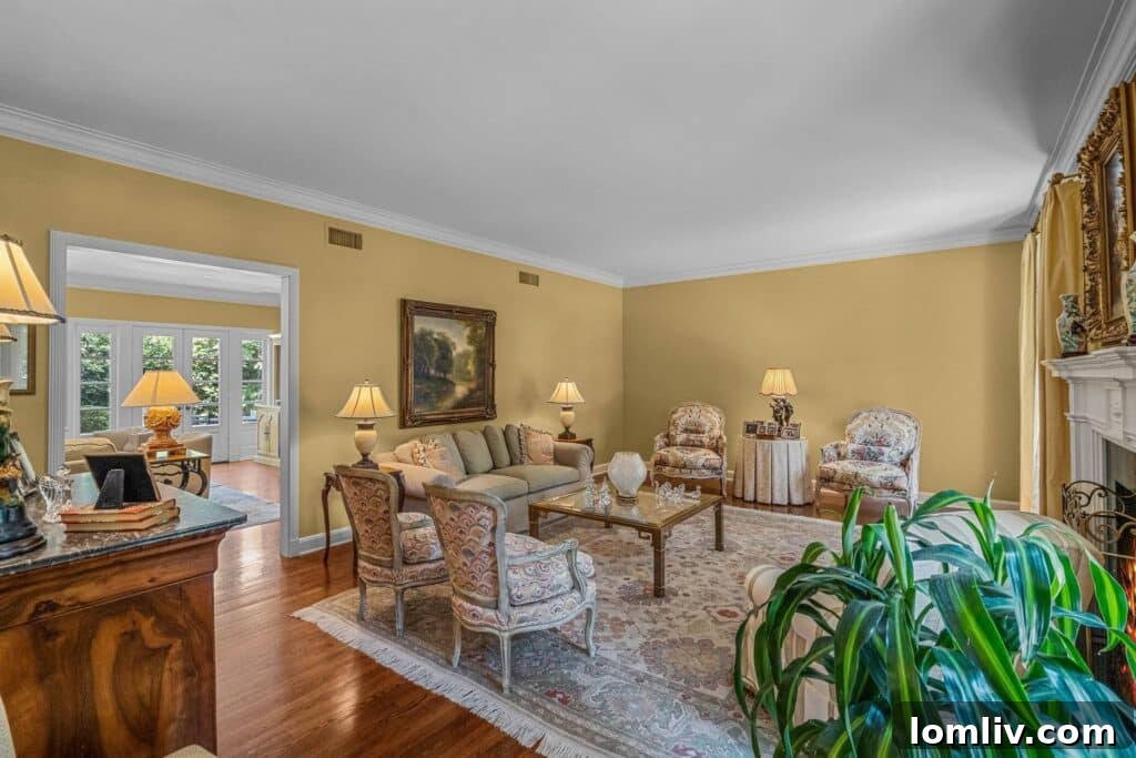 Classic Interior Living Space with Elegant Furnishings
