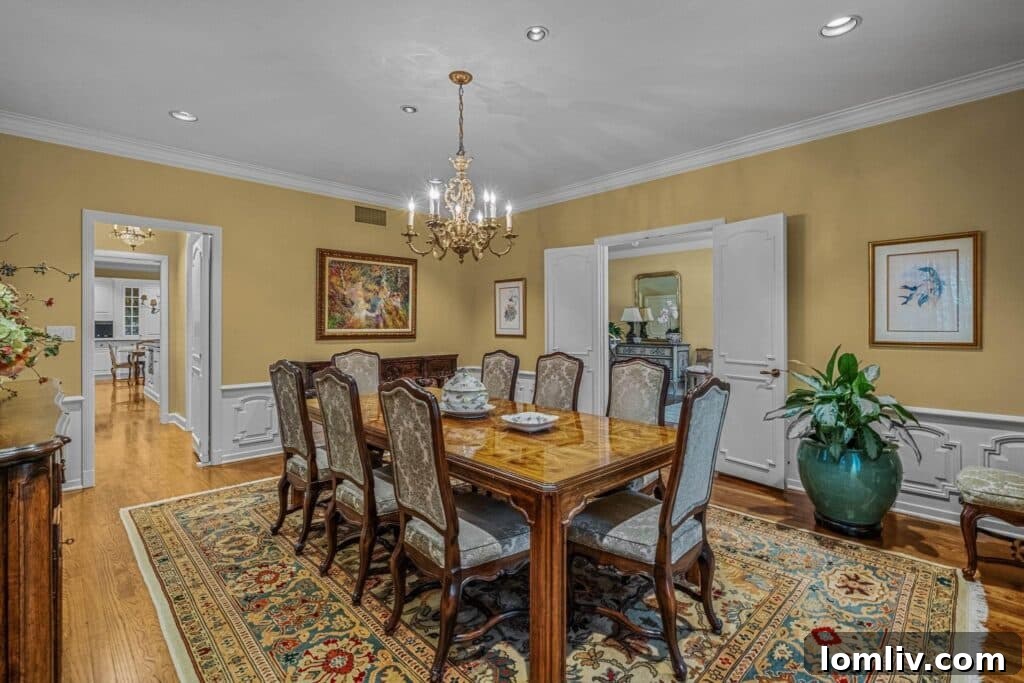 Bright White Gourmet Kitchen with Professional Appliances