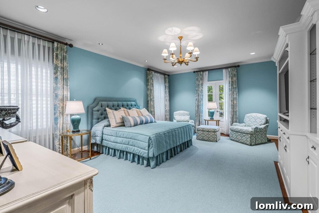 Luxurious Downstairs Bedroom with Built-in Storage