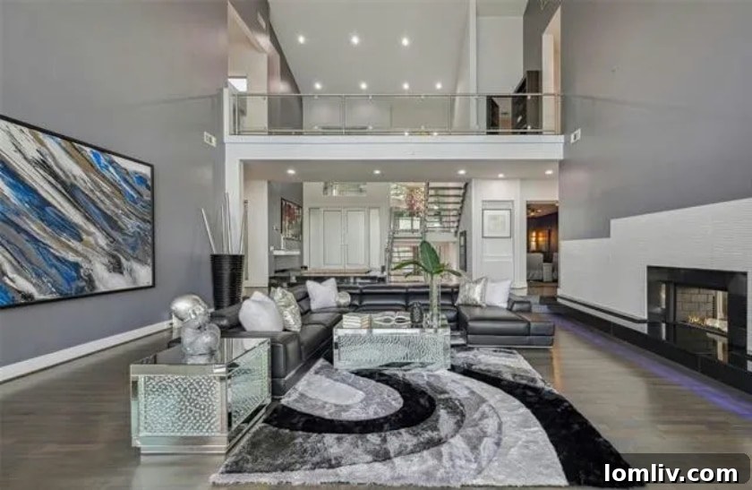 modern masterpiece grand entrance