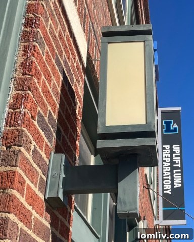 Industrial building exterior