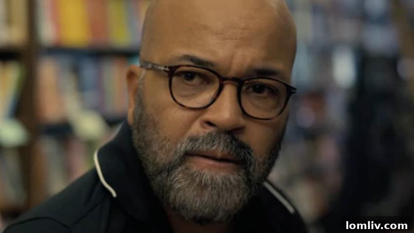 Jeffrey Wright in American Fiction, a top film pick by Jan Showers.