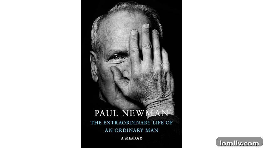 The cover of Paul Newman's memoir, The Extraordinary Life of an Ordinary Man, Jan Showers' favorite book.