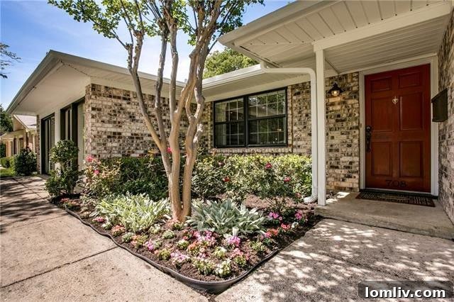 A charming Richardson Heights home, recently purchased by the Fensch family after relocating from Paris.