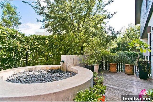 Lush Greenery and Modern Landscape Design