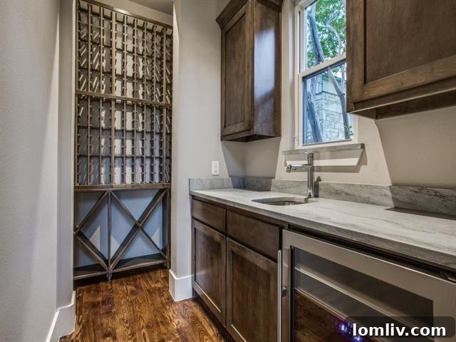 Bluffview Wonders: Save The Date 11 Gourmet kitchen with large island and high-end appliances