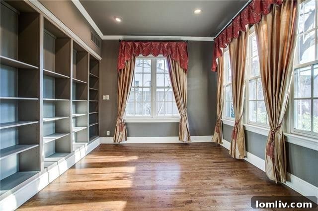 Bluffview Wonders: Save The Date 16 Spacious and bright living area with ample picture windows