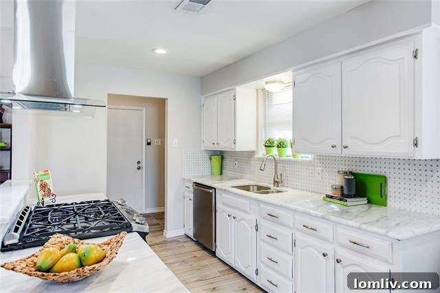 Modern LED Recessed Lighting in Main Living Area