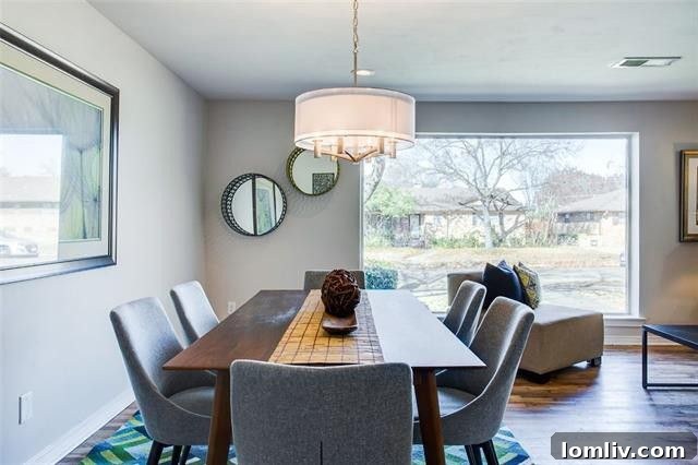 Full View of the Elegantly Renovated Kitchen with Gas Range