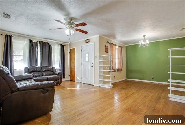 Southern Dallas Opportunities: Lawnview Station, Trinity Forest's Edge 6 Living and dining areas at 2310 Waycross Drive