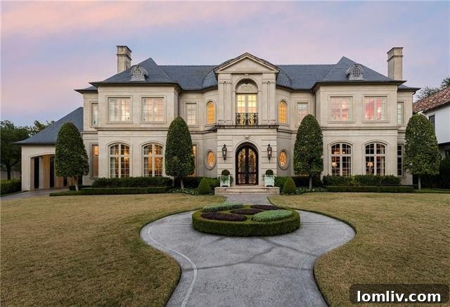3516 Lexington Avenue - Elegant French Estate Exterior