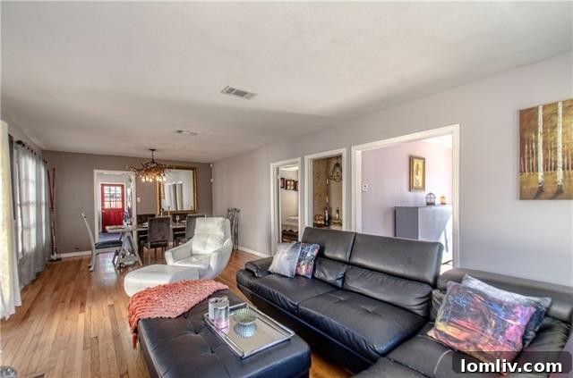 Refinished Hardwood Floors Throughout