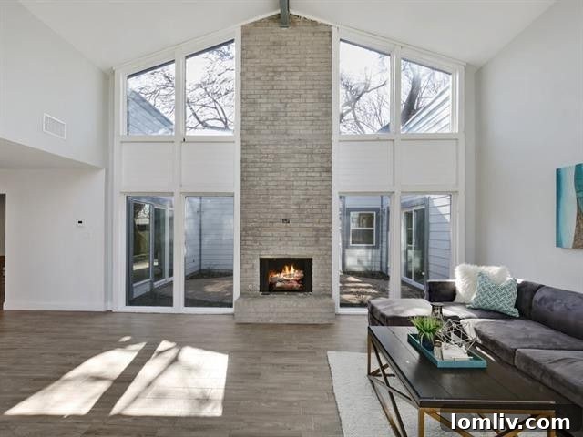 Spacious Open Concept Living Area