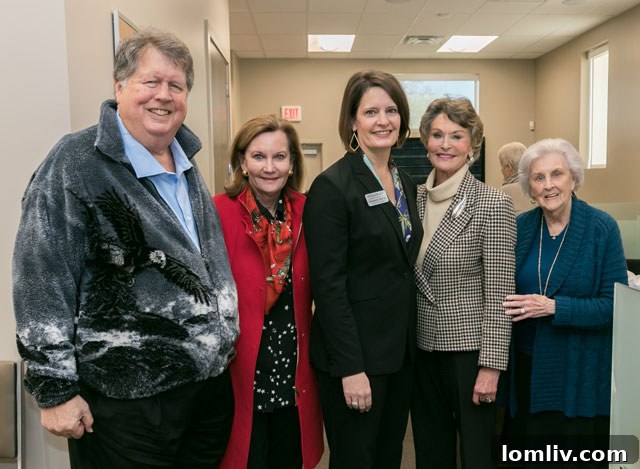 Williams Trew and Ebby Halliday leadership at Aledo office grand opening