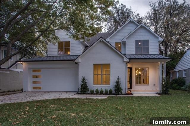 Luxury Urban Farmhouse Exterior