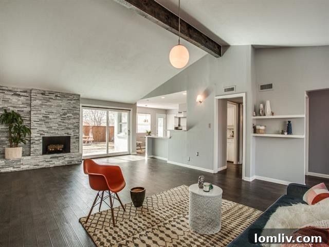 Open Concept Dining Area with Hardwood Floors