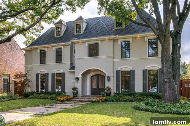 Elegant University Park Traditional Home Exterior