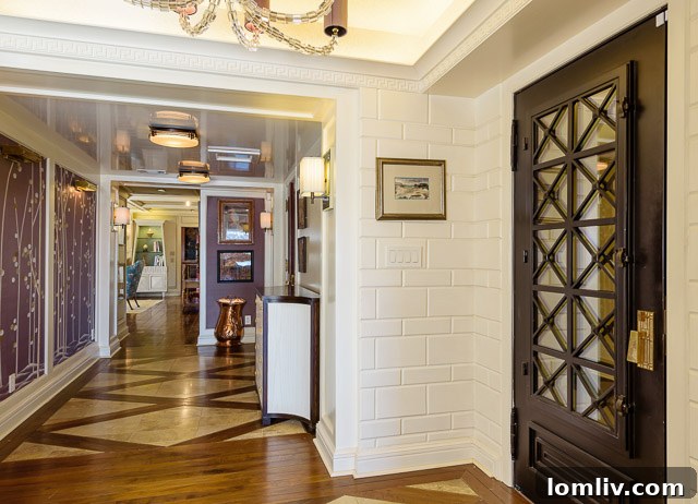 Elegant interior view of 3525 Turtle Creek #7AB living space