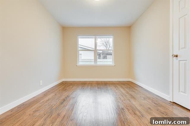 Large Grassy Area in Backyard