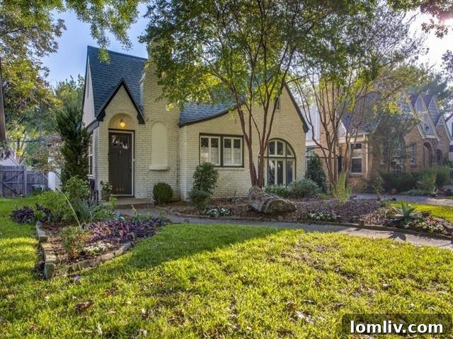 Charming Tudor Exterior of Hollywood Heights Home - 618 Clermont St
