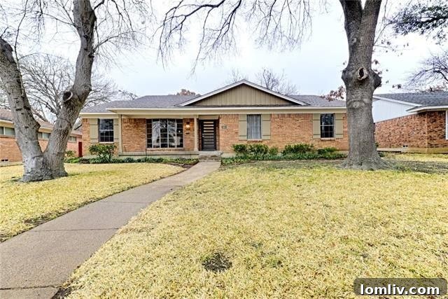 Fully Renovated Buckner Terrace Home Exterior in East Dallas