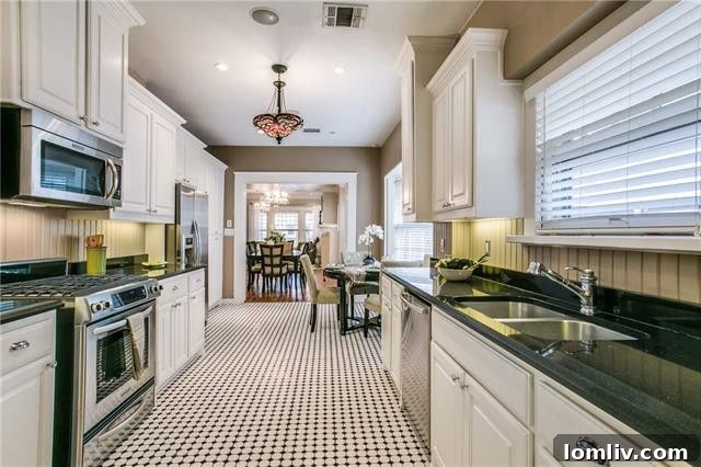 Updated Kitchen with Modern Finishes