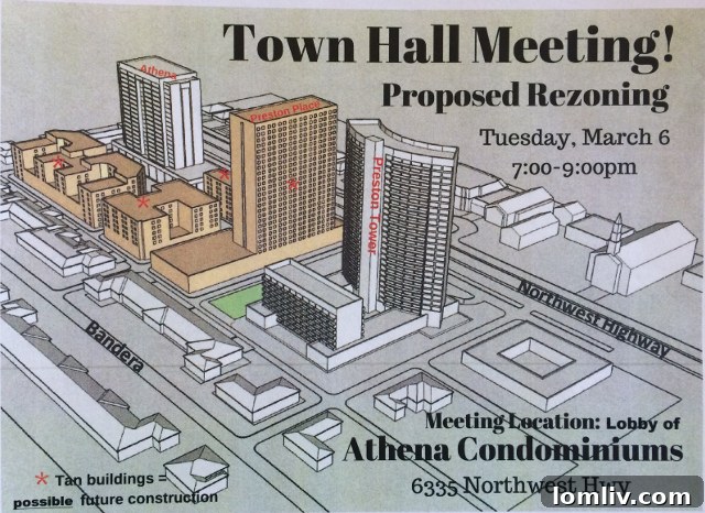 Athena and Preston Tower Hold Neighborly Meeting Neighborless 2 Invitation