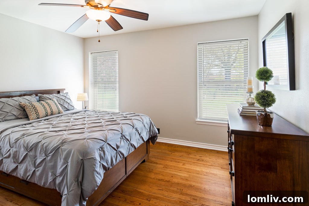 Second Bedroom in the Heights Park Home