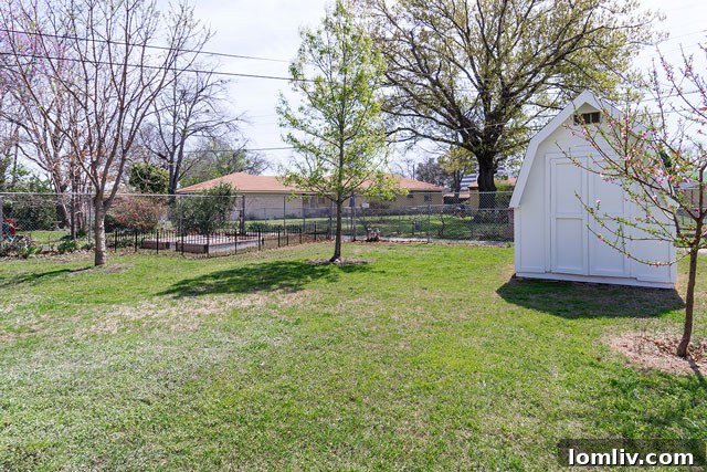 Spacious Backyard with Garden Potential